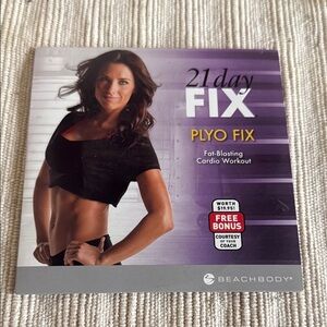 Beachbody 21 Day Fix Plyo Fix DVD - Purple and Black